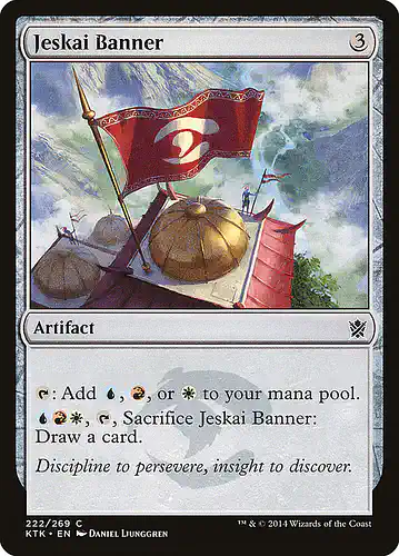 Jeskai Banner - ktk Spoiler