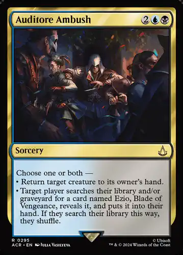 Auditore Ambush - acr Spoiler