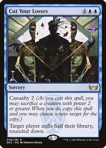 Cut Your Losses - snc Spoiler