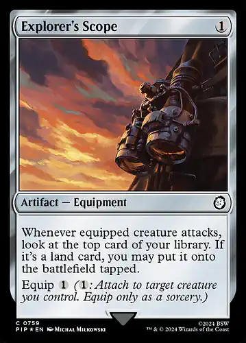 Explorer's Scope - pip Spoiler