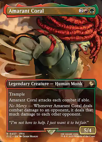 Amarant Coral - fic Spoiler