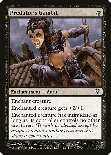 Predator's Gambit - avr Spoiler