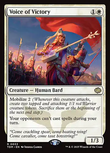 Voice of Victory - tdm Spoiler