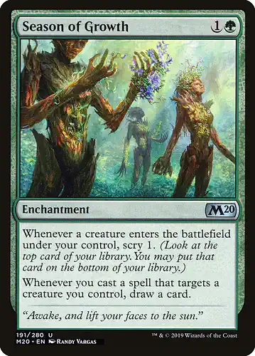 Season of Growth - m20 Spoiler