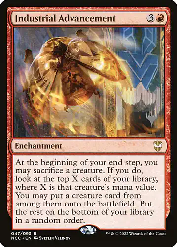 Industrial Advancement - ncc Spoiler