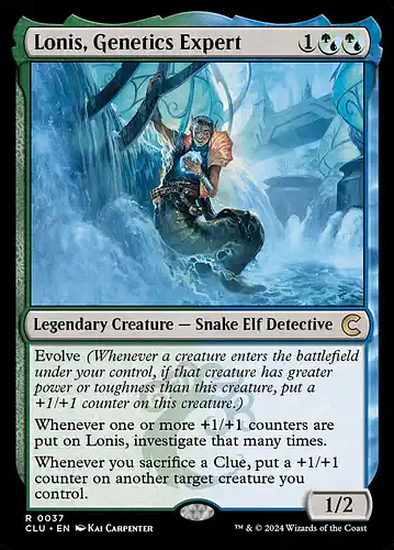 Lonis, Genetics Expert - clu Spoiler