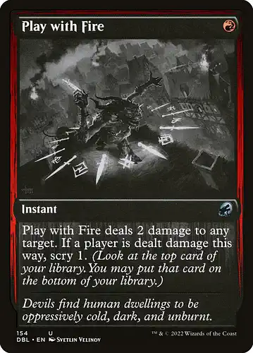 Play with Fire - dbl Spoiler