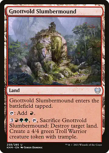 Gnottvold Slumbermound - khm Spoiler