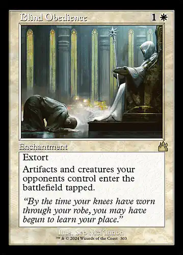 Blind Obedience - rvr Spoiler