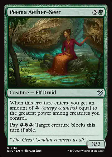 Peema Aether-Seer - drc Spoiler