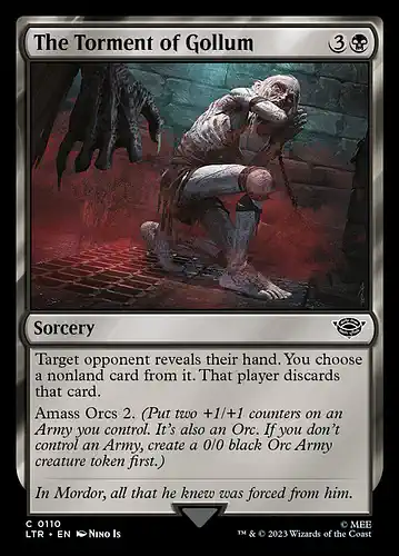 The Torment of Gollum - ltr Spoiler