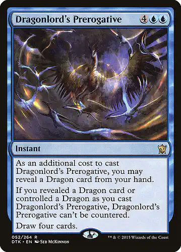 Dragonlord's Prerogative - dtk Spoiler