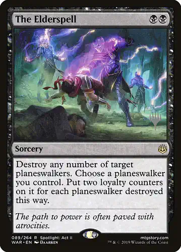 The Elderspell - war Spoiler