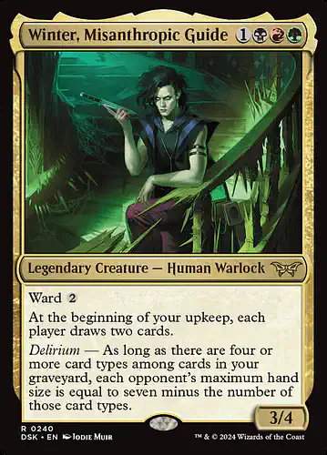 Winter, Misanthropic Guide - dsk Spoiler