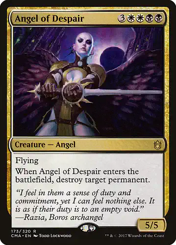 Angel of Despair - cma Spoiler