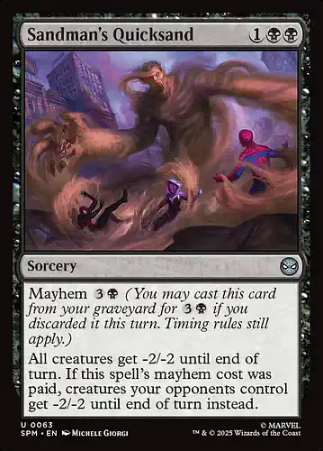 Sandman's Quicksand - spm Spoiler