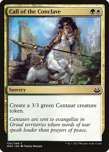 Call of the Conclave - mm3 Spoiler