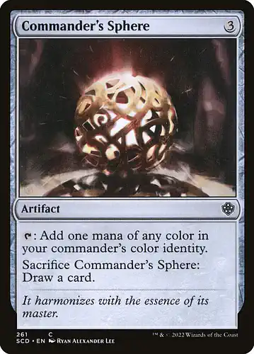 Commander's Sphere - scd Spoiler