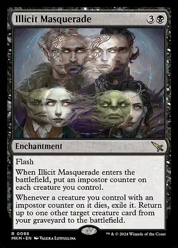 Illicit Masquerade - mkm Spoiler