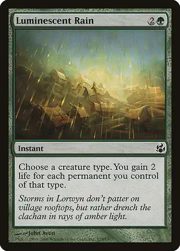 Luminescent Rain - mor Spoiler