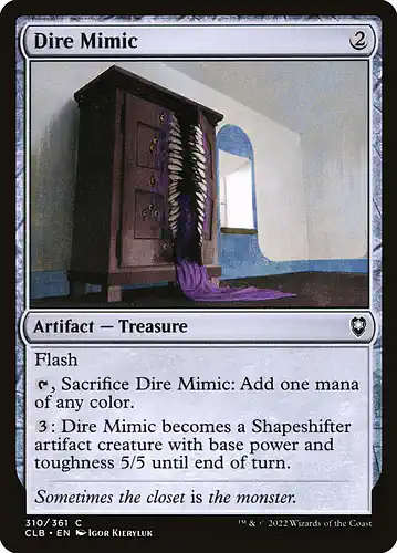 Dire Mimic - clb Spoiler