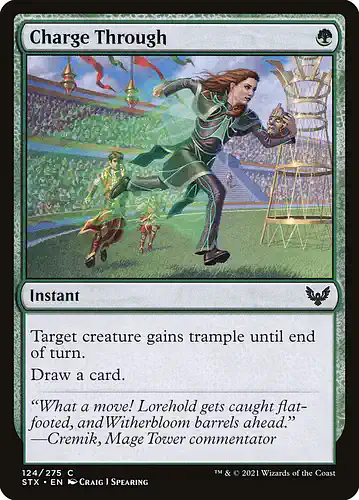 Charge Through - stx Spoiler