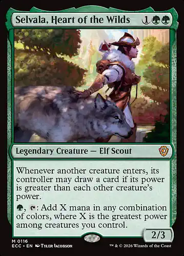 Selvala, Heart of the Wilds - ecc Spoiler