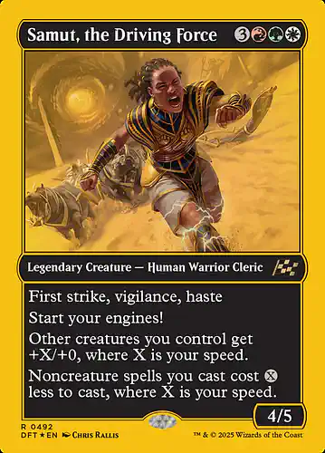 Samut, the Driving Force - dft Spoiler