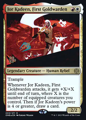 Jor Kadeen, First Goldwarden - one Spoiler