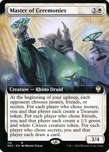 Master of Ceremonies - ncc Spoiler