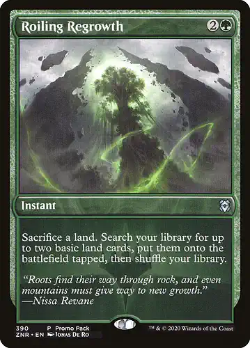 Roiling Regrowth - znr Spoiler