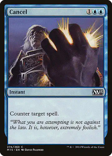 Cancel - m15 Spoiler