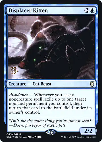 Displacer Kitten - clb Spoiler
