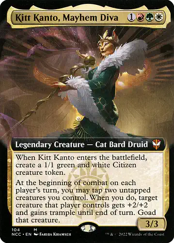 Kitt Kanto, Mayhem Diva - ncc Spoiler