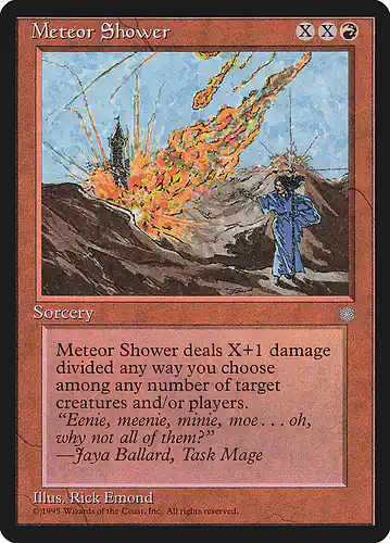Meteor Shower - ice Spoiler