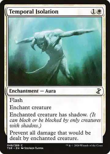 Temporal Isolation - tsr Spoiler
