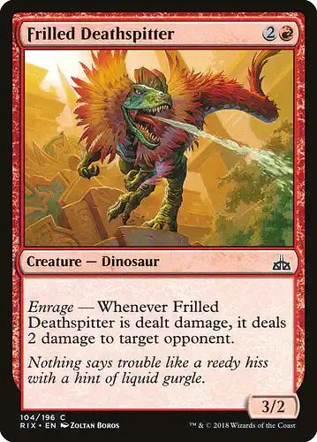 Frilled Deathspitter - rix Spoiler
