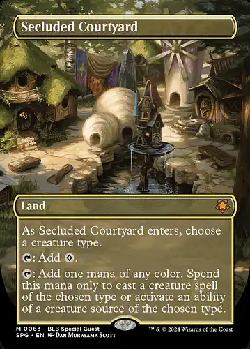 Secluded Courtyard - spg Spoiler