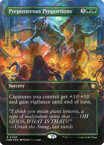 Preposterous Proportions - fdn Spoiler