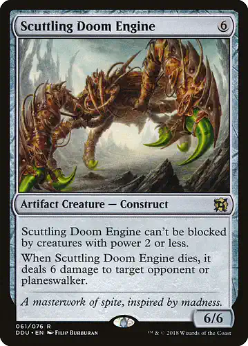 Scuttling Doom Engine - ddu Spoiler