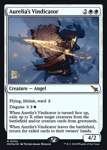 Aurelia's Vindicator - mkm Spoiler