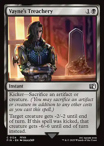 Vayne's Treachery - fin Spoiler