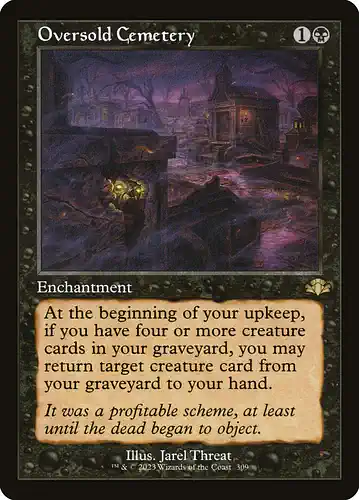 Oversold Cemetery - dmr Spoiler