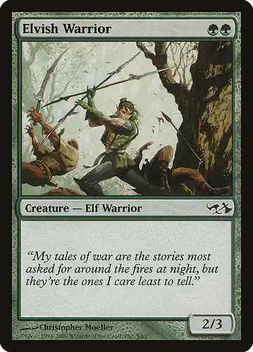 Elvish Warrior - dd1 Spoiler