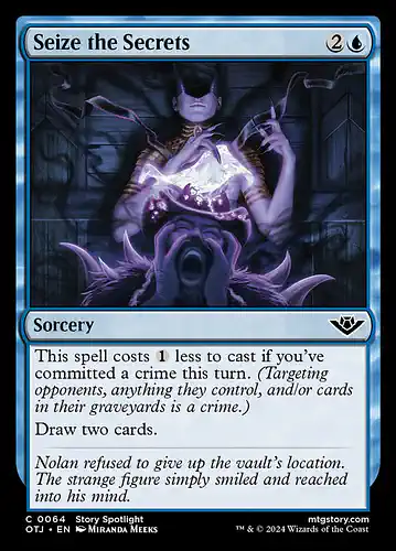 Seize the Secrets - otj Spoiler
