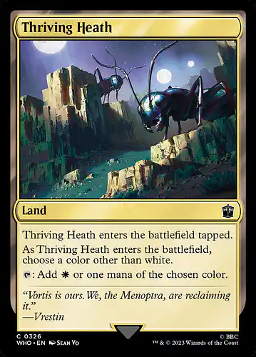 Thriving Heath - who Spoiler