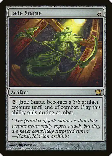 Jade Statue - 9ed Spoiler