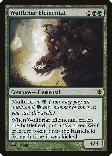 Wolfbriar Elemental - wwk Spoiler