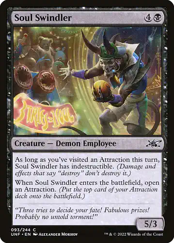 Soul Swindler - unf Spoiler