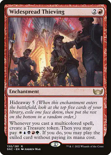 Widespread Thieving - snc Spoiler